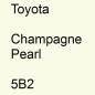 Preview: Toyota, Champagne Pearl, 5B2.